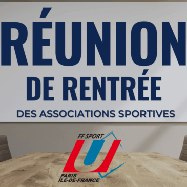Réunion de rentrée des AS