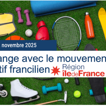 Rencontre à la région IDF  – 12 novembre 25